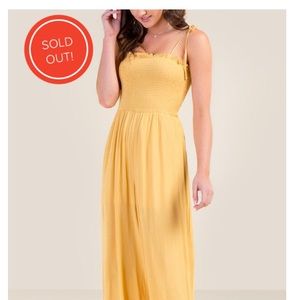 Jacqueline Smocked Jumpsuit